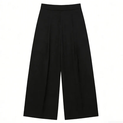Women's Baggy Pants Woman Trousers Striped Wide Leg Pants Ladies Fashion Casual y2k Pants 2025 Autumn Elegant Pleated Long Pants