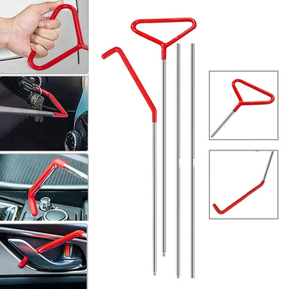 26/17/10/11PCS Car Wedge Pump Locksmith Thickened Door Repair Air Cushion Emergency Open Unlock Tools With Long Reach Grabber