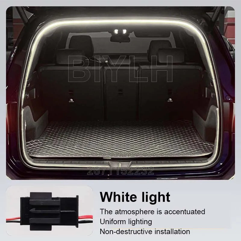 Car LED Atmosphere Light For Mercedes-Benz GLB Trunk Light Customized Tail Box Brightening Light Auto Interior Accessories