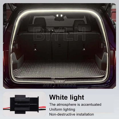 Car LED Atmosphere Light For Mercedes-Benz GLB Trunk Light Customized Tail Box Brightening Light Auto Interior Accessories