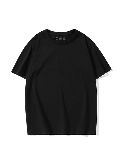 Simple White Oversize T-shirts For Women Cotton Summer Green T Shirts Women Short Sleeve Loose Blue T Shirt Women Yellow Top Tee