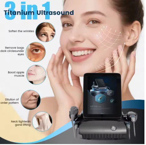 Beauty salons use three in one multifunctional, skin tightening, and facial care equipment