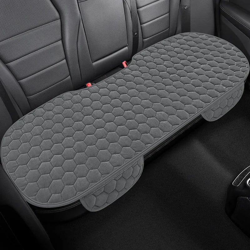 Cushion Thickened Warm Front Single Seat Square Cushion Rear Row Long Cushion Car Seat Cover Seat Covers for Cars Full Set Jdm
