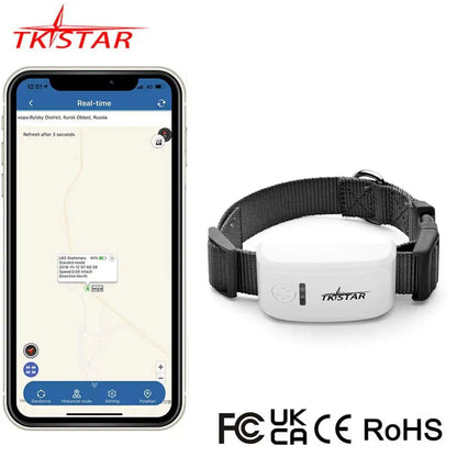 2G GSM GPS Tracker Pet TK909 GPS Locator TKSTAR Mini GPS Pets Tracker 2G GSM Best Dog GPS Tracker With Free APP Waterproof IP67