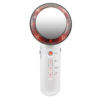 Home Use Ultrasonic Cavitation Body Slimming Massager EMS Infrared Galvanic Machine Fat Reduction Skin Firming Care Tool