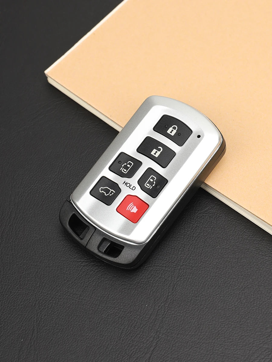 SilKY 6 Button Smart Remote Car Key Fob For Toyota Sienna Van Key HYQ14ADR 2011-2019 314.3MHZ ID4D-74 Keyless Entry Remote Fob
