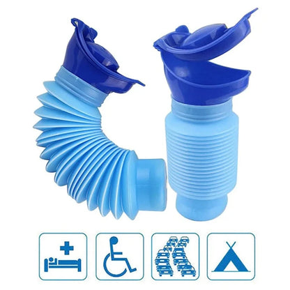 1/2set Portable Adult Urinal Outdoor Camping High Quality Travel Urine Car Urination Pee Soft Toilet Urine Help Men Women Toilet