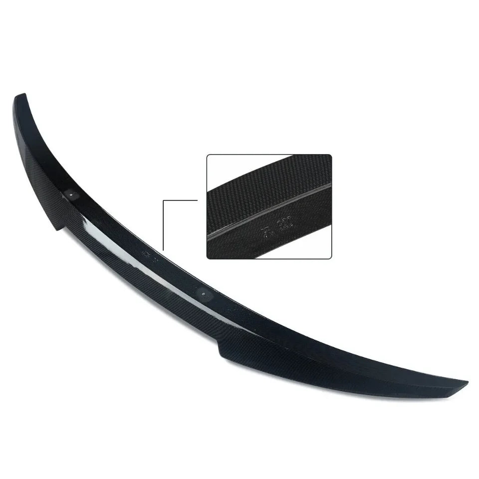 XVIP Car M4 Style Roof Spoiler Glossy Black Wings For BMW 3 Series G20 G28 2019-2022 330i 330e Sedan ABS Ducktail Trunk Spoilers