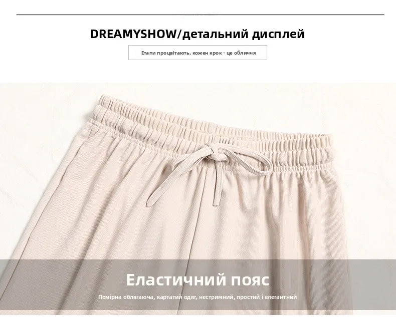 Slimming High Waist Ice Silk Wide Leg Pants for Pear aped Women Casual Summer orts plus Size  pe Comfortable Trousers