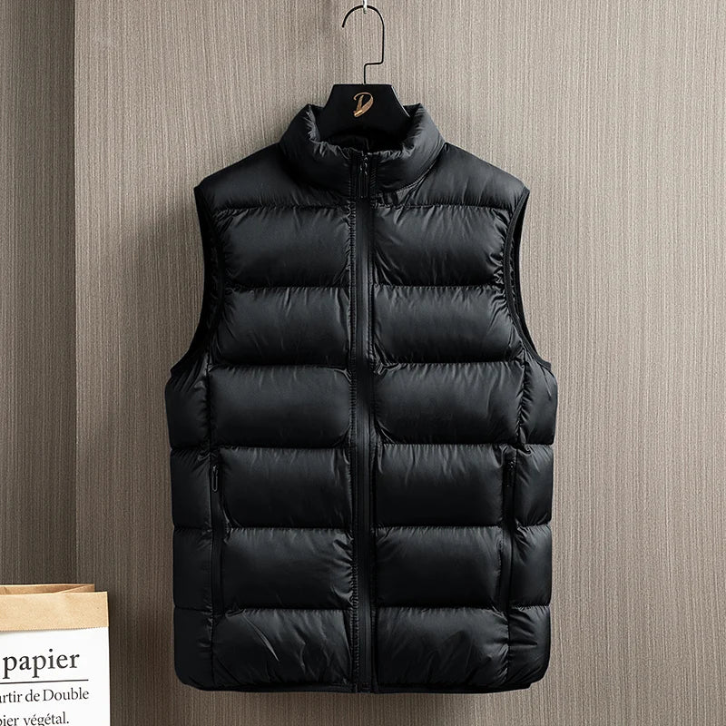 Fashion Warm Running Wear Anti Pilling Anti Fading Warm Down Coats Parkas Goose Down Men Down Jacket Warm Down Cotton Vest