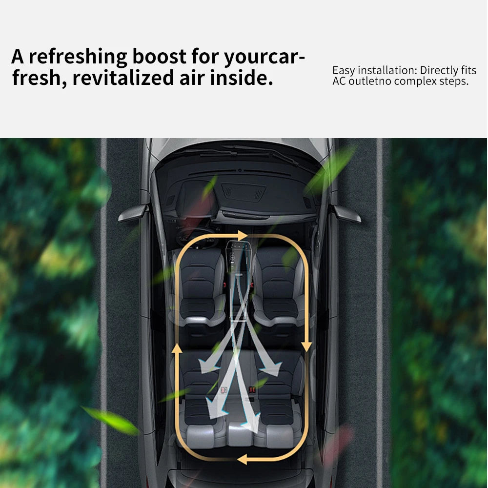 YZ Car Air Freshener Advanced Luxury Housewarming Gift Car Diffuser container Free from fragrant oils