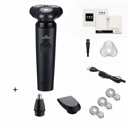 ZOZEN Men Electric Shaver Rechargeable Electric Razor Men Women Body Hair Cutting Shaving Machine Beard Trimmer Wet-Dry Use
