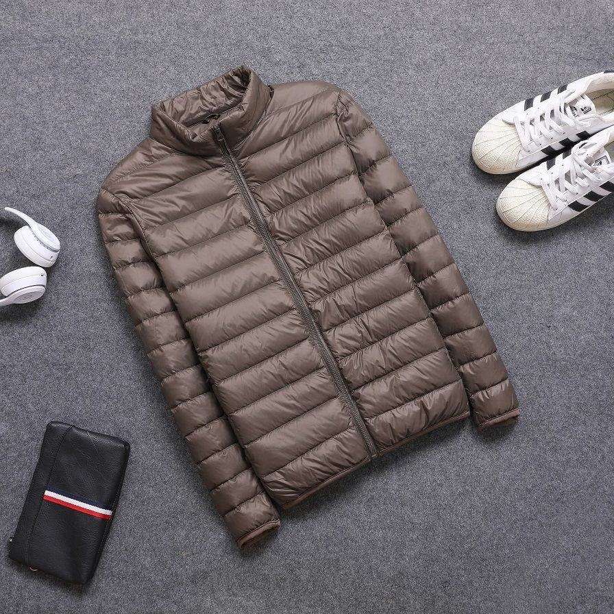 Ultra-Light down Vest Men's Spring Autumn Winter Fashion City Style Standard Fit Youth Daily Wear Couple's Style Vest