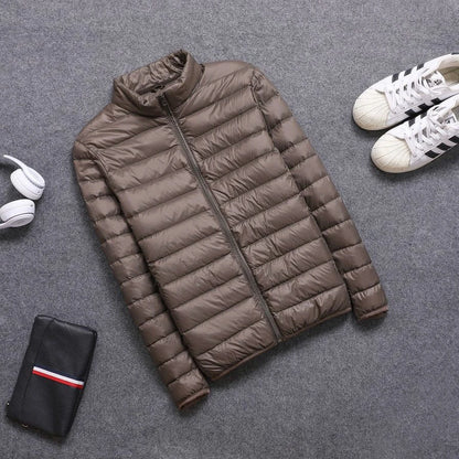 Ultra-Light down Vest Men's Spring Autumn Winter Fashion City Style Standard Fit Youth Daily Wear Couple's Style Vest