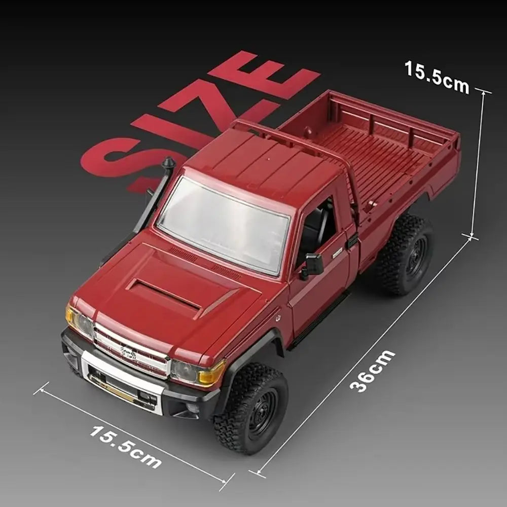 MN82PRO MN82 1/12 RC Car 4WD 2.4G Remote Control Car Simulation Classic All-terrain Off-road LED Light RC Truck Toys As Kid Gift