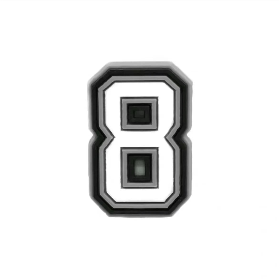 1-39PCS Letter Angle Number Good Quality Shoes Charms DIY PVC Shoe Bag Accessories For Wristband Pendant Decoration Party Gifts