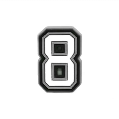 1-39PCS Letter Angle Number Good Quality Shoes Charms DIY PVC Shoe Bag Accessories For Wristband Pendant Decoration Party Gifts