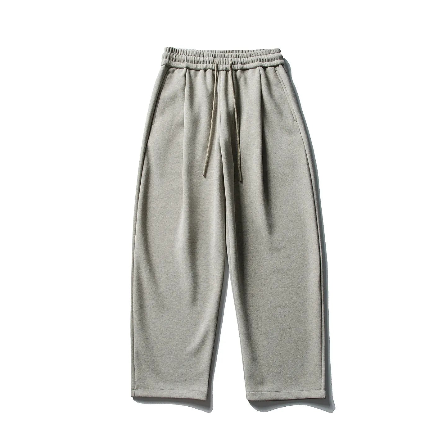 Mens Japanese Streetwear Joggers Straight Leg Solid Color Oversized Sweatpants Casual Loose Fit Sporty Pants Fashion Trousers