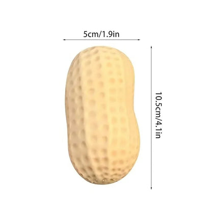 Simulated Peanut Squeeze Fidget Toy Soft Stress Relief Toy Sensory Anti-Stress Toy for Kids Adults Party Gift