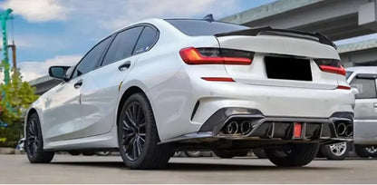 XVIP Car M4 Style Roof Spoiler Glossy Black Wings For BMW 3 Series G20 G28 2019-2022 330i 330e Sedan ABS Ducktail Trunk Spoilers