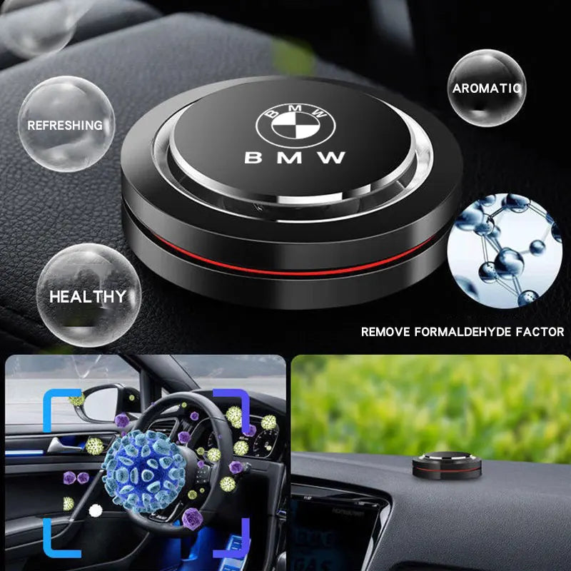 Car Air Freshener Instrument Flavor Perfume Diffuser UFO Shape For BMW M e46 e90 e60 f30 f10 e39 e36 g20 g30 f20 e87 Accessories