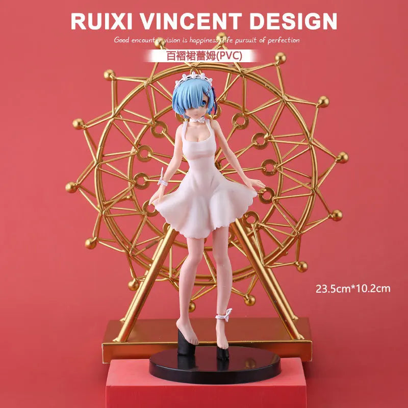 Anime Figure Hatsune Miku Model Statue Doll Beautiful Girl Sailor Moon Rem Asuna Cosplay Merchandise Collectible Gift For Fans