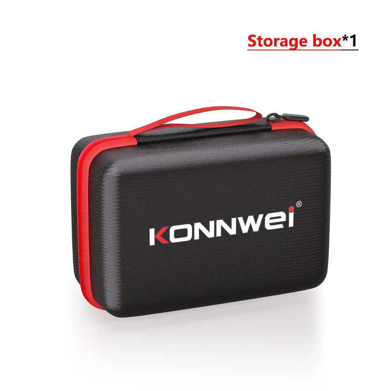 2026 KONNWEI Car Tool Storage Box Handheld OBD Scanner Lightweight Battery Tester Large Capacity Storage Foldable Organiser Box