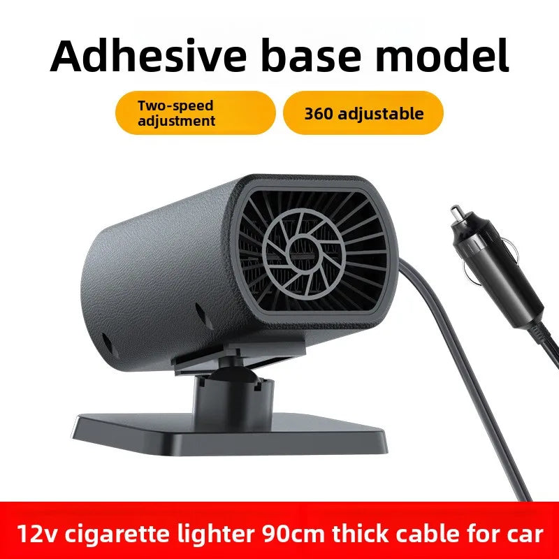 Mini 12V Car Heater USB/Cigarette Lighter Portable Fast Heating Cup Holder Design For Cab Truck RV Winter Travel Emergency Kit
