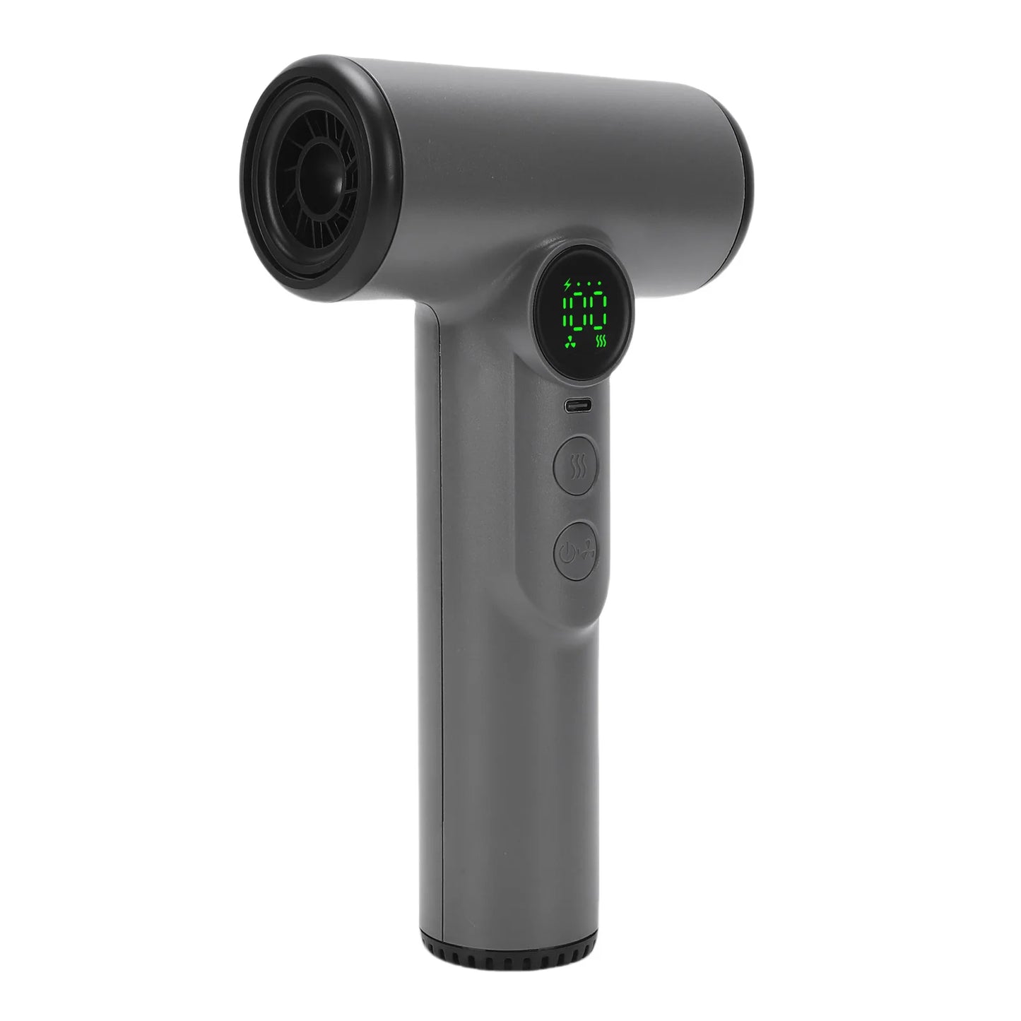 Cordless Hair Dryer 200W 15600mAh USB Rechargeable Cold Hot Wind Portable Hair Blow Dryer for Travel Camping Blow Dryer