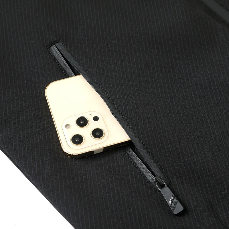 Premium Anti Wrinkle Spring Fall Waterproof Men Blazer Jacket Windbreaker Baseball Collar Business Casual Lightweight Coats