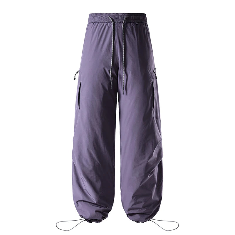 Thickened White Duck down Winter Trousers Men's 2025 New Style Autumn Winter Warmth Workwear Loose Fit Youth Casual Pants