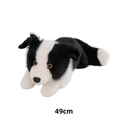 Border Collie Plush Toys Simulated Dog Stuffed Doll Exquisite Home Decor Toys Kawaii Accompany Toys Birthday Surprise Gifts