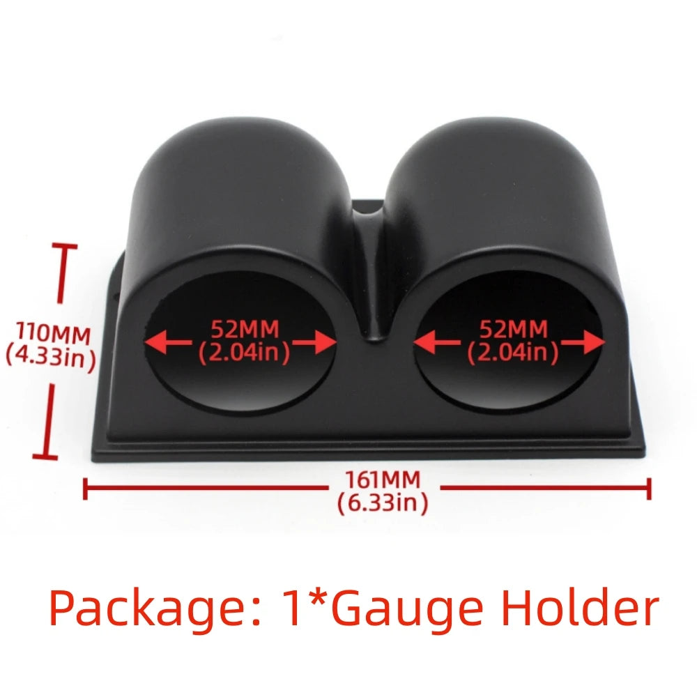 52mm 7 Colors Tachometer RPM Meter Water Temp Oil Temp Oil Press Voltmeter Boost Gauge Air-Fuel Ratio Gauge EGT Gauge Car Gauge