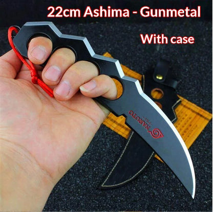 Naruto Metal Shuriken Rotatable Bearing Ninja Star Anime Peripheral Cosplay  Model Collectible Decor For Anime Enthusiasts
