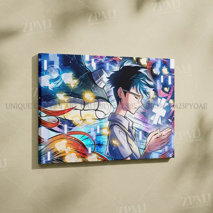Japanese Anime Canvas Wall Art Digimon Digital Monsters Home Decorative HD Print Poster Painting Modern No Frame For Living Room