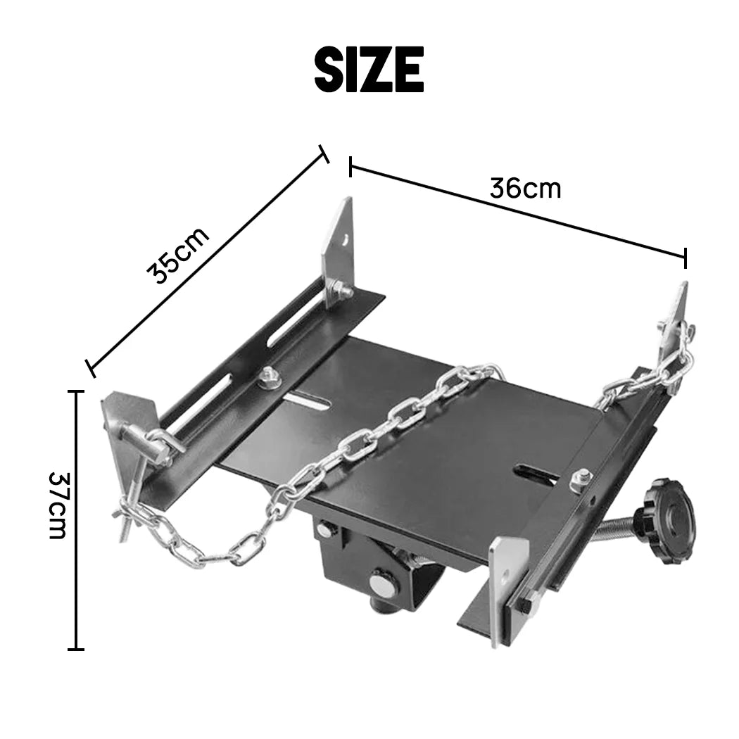 PORIYA Transmission Jack Adapter 500KG Automotive Car Gearbox Removal Trolley Adaptor