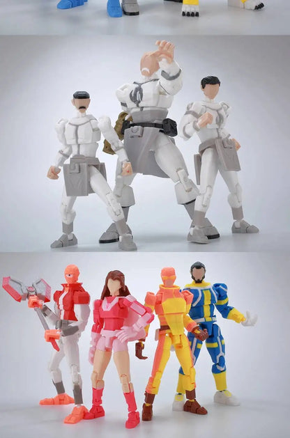 9L3D Lucky 13 Invincible Boy Conquer Omni Action Figure 3D Printed Anime Model Multi-Jointed Poseable Collectible Toy Gift Fan
