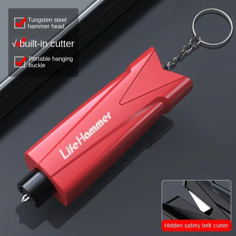 Car window safety lifesaving car broken window artifact multi-functional broken glass firing pin escape car emergency pendant au