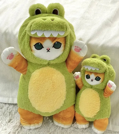 30/50cm Mofusand Kawaii Cos Cat Kawaii Animal Plushies Cosplay Animals Dinosaur Cow Bear Cute Plush Doll Children Gift Toy