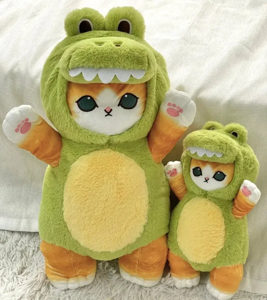 30/50cm Mofusand Kawaii Cos Cat Kawaii Animal Plushies Cosplay Animals Dinosaur Cow Bear Cute Plush Doll Children Gift Toy