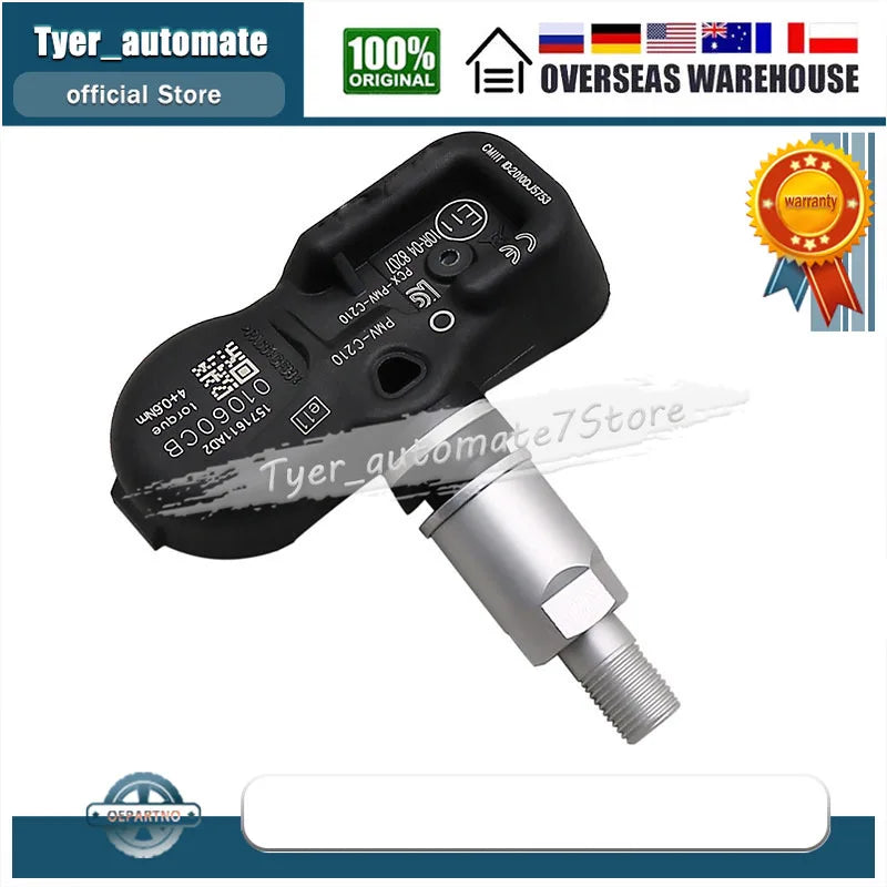 Tire Pressure Sensor Monitoring Sensor 433MHz PMV-C210 For Lexus CT ES LS RX Toyota Camry Corolla Hiace Prius Venza Yaris Hiace
