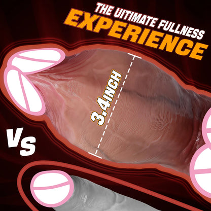 oversized mega realistic dildo big ass vaginal dilation masturbation wand thick penis male and female sex toys for super gamers