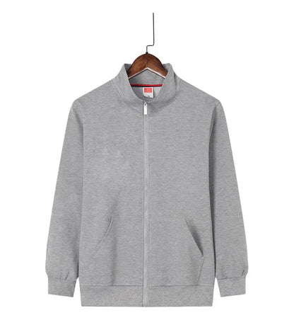 Men's And Women's Lightweight Jackets, Custom Logo Printing, Company Casual Jackets, Printed Designs Stand-up Collar Sweatshirts