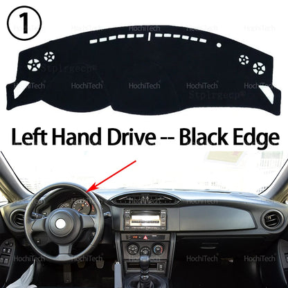 Dashboard Cover for Toyota 86 GT86 ZN6 Scion FRS Subaru BRZ 2012-20 Anti-Slip Pad Sunshade Cushion Sunshield Nonslip Accessories