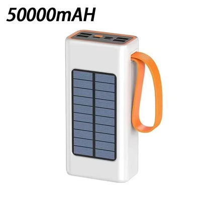 Lenovo 200000mAh Thicken Solar Jump Starter Big capacity Built-in Cables External Battery LED Light For iPhone Huawei Xiaomi