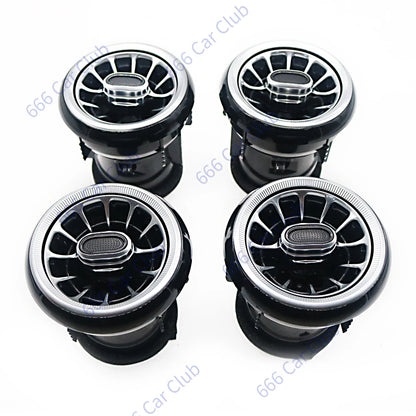 256 Colours Air Vents For Audi A3 S3 RS3 8V 8Y 8P 2004-2020 Car Dashboard Ambient Light LED Air Conditioner Outlet Nozzle Lamp