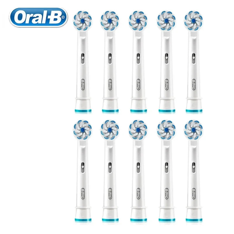 Oral B EB60 Toothbrush Heads Soft Bristle Sensitive Gentle Cleaning Gum Care Replacement Electric Tooth Brush Nozzles 1-12 pcs