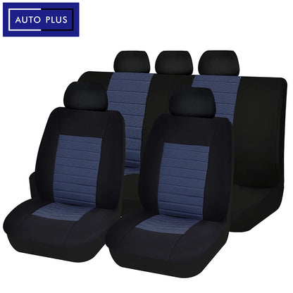 AUTOKING Car Seat Covers Airbag Compatible 2022 NEW Design Universal Size Fit For Most Van Minibus Separated Jacquard Car Seat
