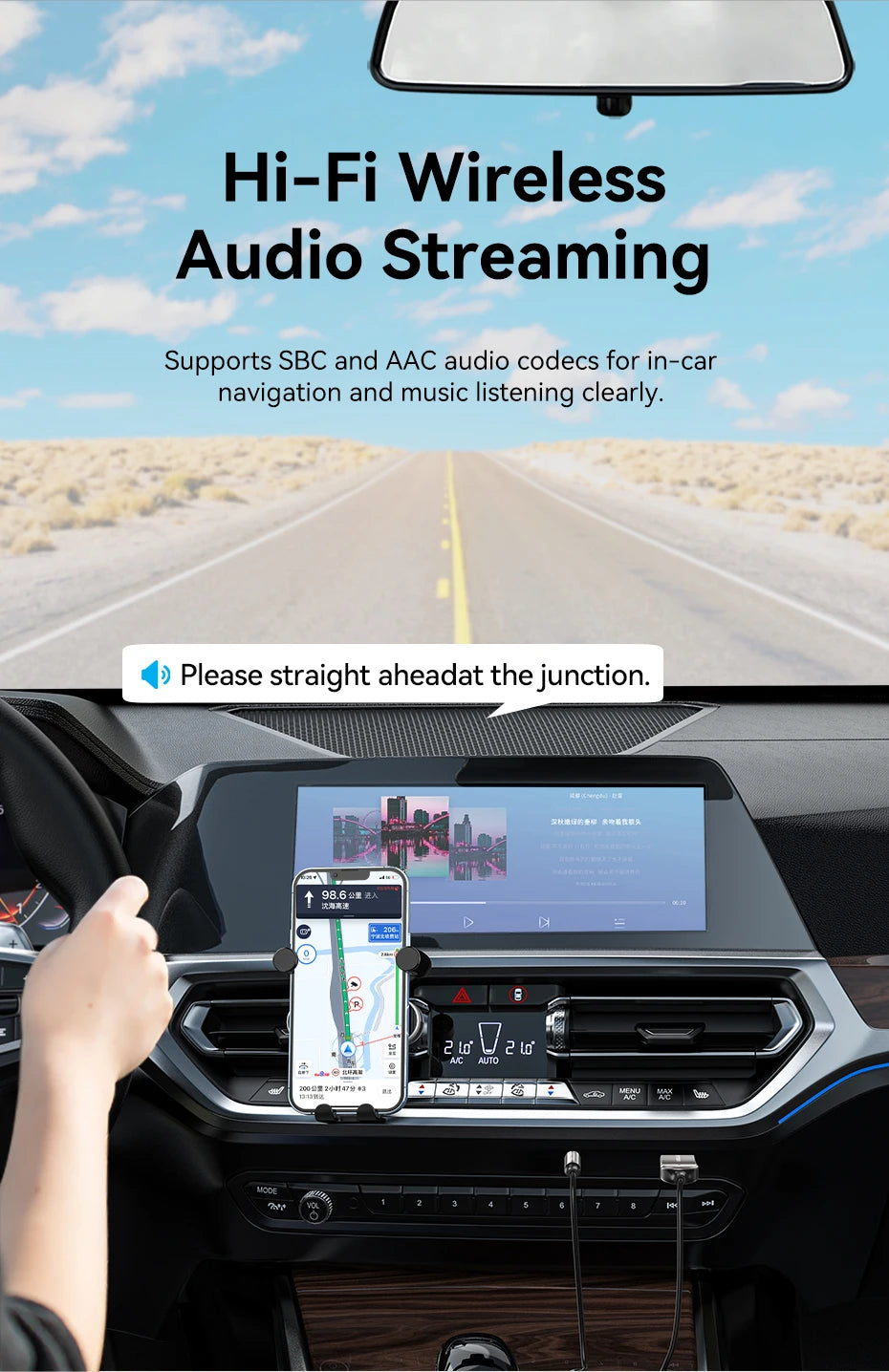 Vention Aux Bluetooth Receiver USB Bluetooth 5.4 Adapter For Car 3.5mm Jack Speaker Auto Handfree Car Audio Music Transmitter