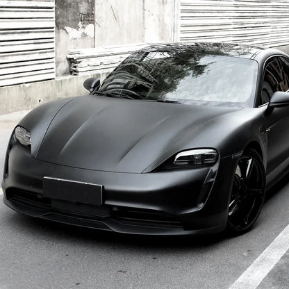 Car Vinyl Wrapping Film Extinction Black Color Change Vinyl Film PET Bubble Free Car Sticker Self Adhesive Auto Accessories